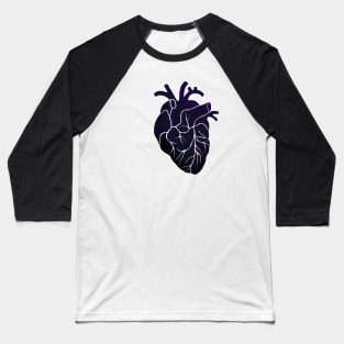 The Villains Dark Heart Baseball T-Shirt